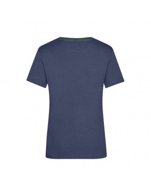 T-shirt in trendy slub yarn quality