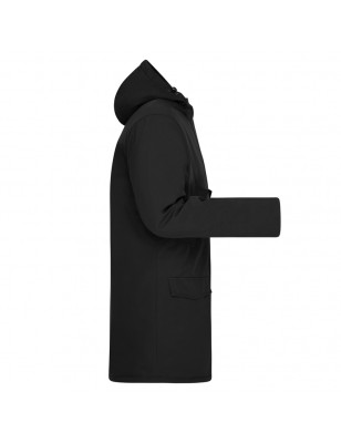 Classic, padded parka with attached hood