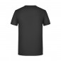 Men's T-shirt with trendy roll hem