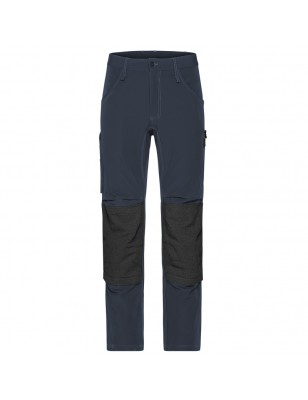 Modern work pants in slim profile with functional details