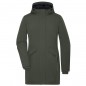 Classic padded parka with attached hood