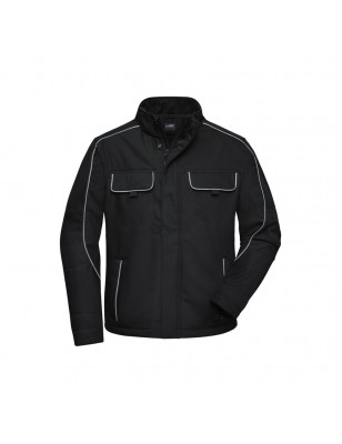 Professional, light softshell jacket in 'classic' look with high-quality details