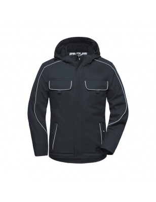 Professional softshell jacket with warm inner lining and