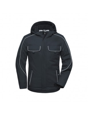 Professional softshell jacket with warm inner lining and high-quality details in 'classic' look