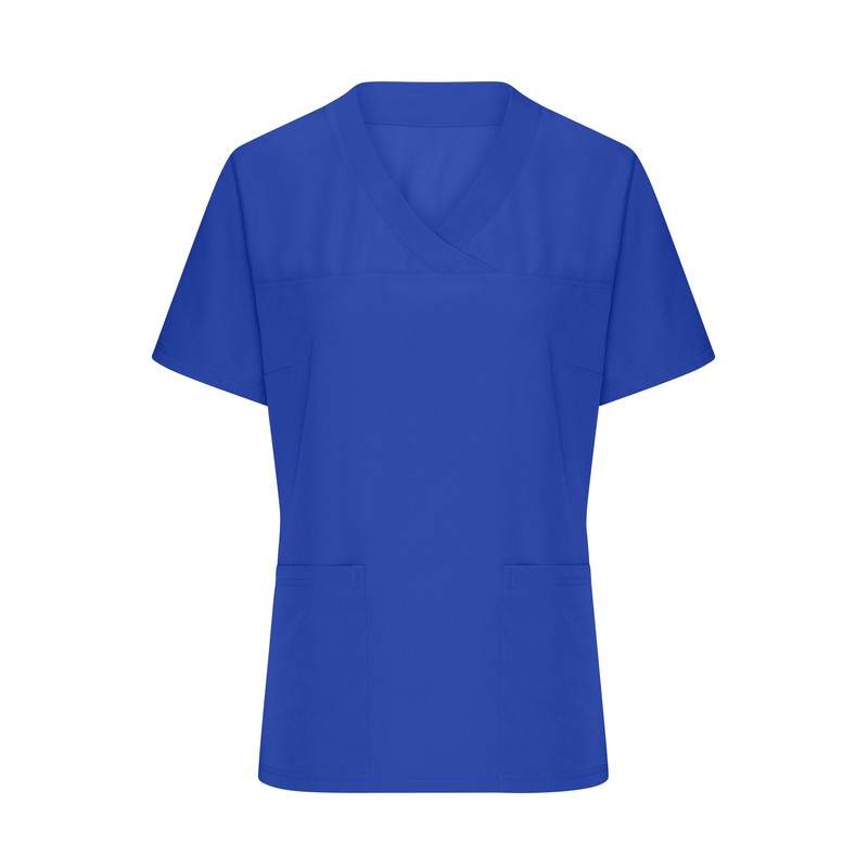 Elastic  tunic with V-neck