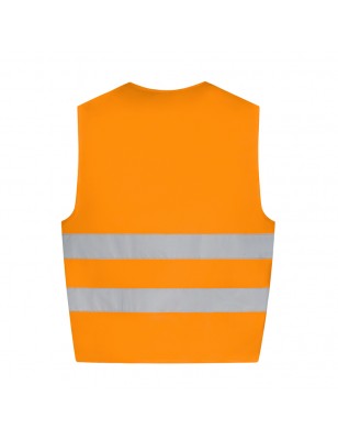 Safety jacket, suitable for print