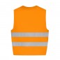 Safety jacket, suitable for print