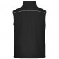 Professional, light softshell vest in 'classic' look with high-quality details