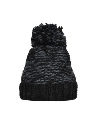 Casual cap with extra-large pompon