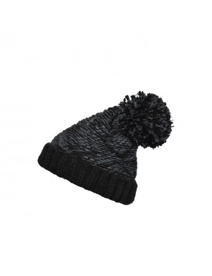 Casual cap with extra-large pompon