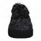 Casual cap with extra-large pompon