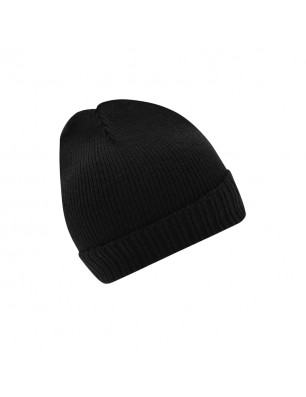 Knitted promotion beanie with brim