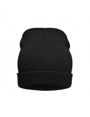 Very light knitted promotion beanie with brim