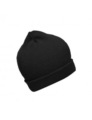 Very light knitted promotion beanie with brim