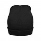 Very light knitted promotion beanie with brim