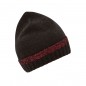 Melange knitted beanie with brim