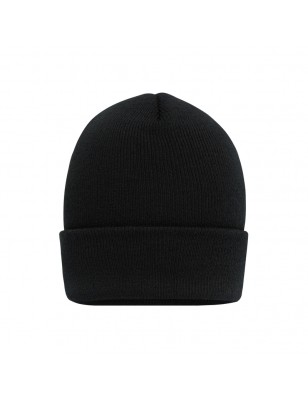 Classic beanie with extra wide brim