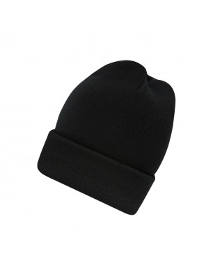 Classic beanie with extra wide brim