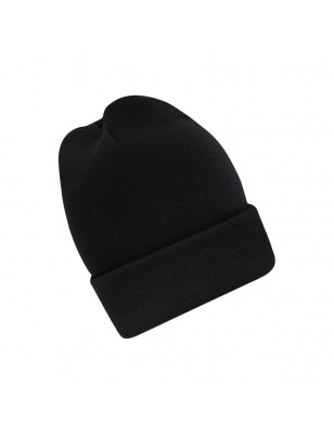 Classic beanie with extra wide brim