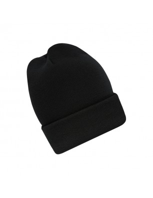 Classic beanie with extra wide brim