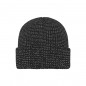 Warm knitted beanie with reflective accents (without protective function / no PPE)