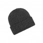 Warm knitted beanie with reflective accents (without protective function / no PPE)