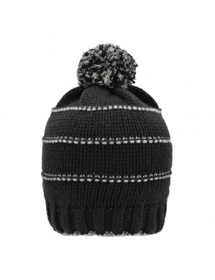 Knitted beanie made of recycled polyester