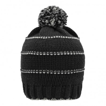 Knitted beanie made of recycled polyester