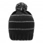 Knitted beanie made of recycled polyester