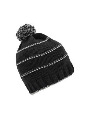 Knitted beanie made of recycled polyester