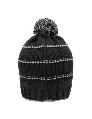 Knitted beanie made of recycled polyester