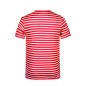 T-shirt in maritime look with breast pocket