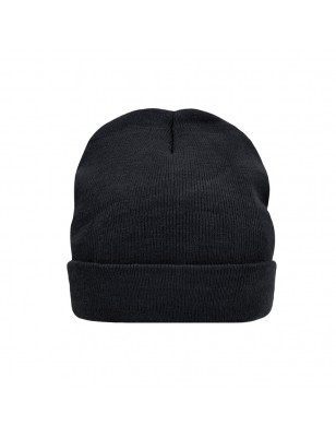 Warm knitted cap with interlining made of Thinsulate™