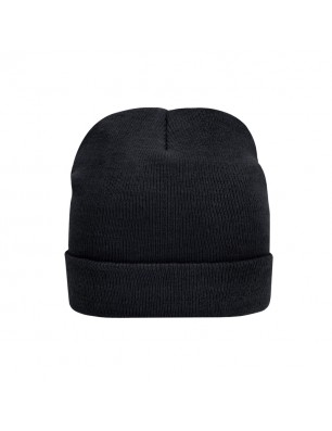 Warm knitted cap with interlining made of Thinsulate™