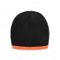 Tight-fitting knitted cap without brim