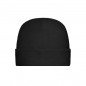 Warm fleece cap with wide brim