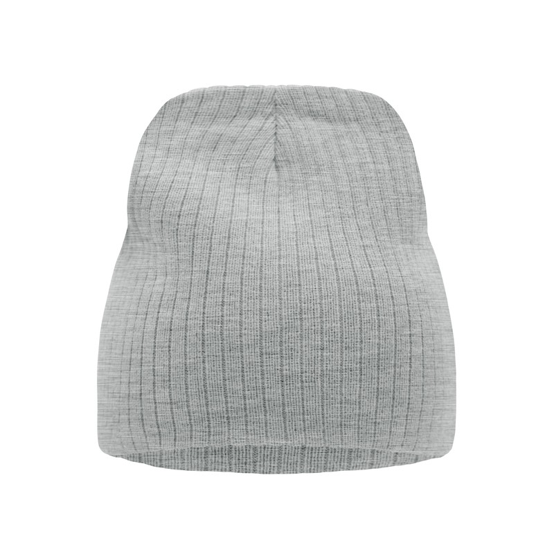 Knitted cap in rib look