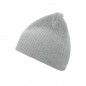 Knitted cap in rib look