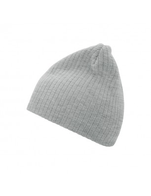 Knitted cap in rib look