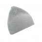 Knitted cap in rib look