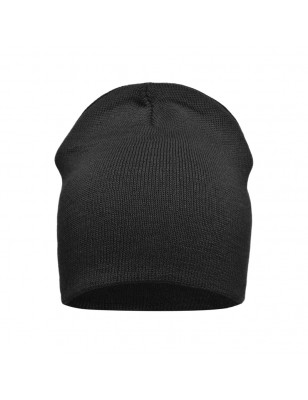 Close-fitting beanie without brim