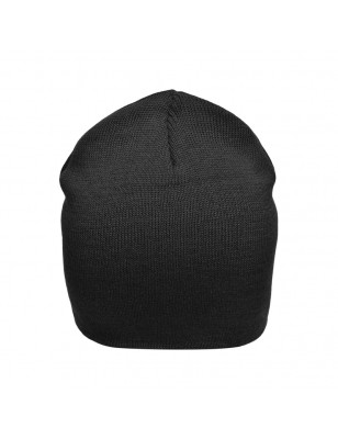 Close-fitting beanie without brim