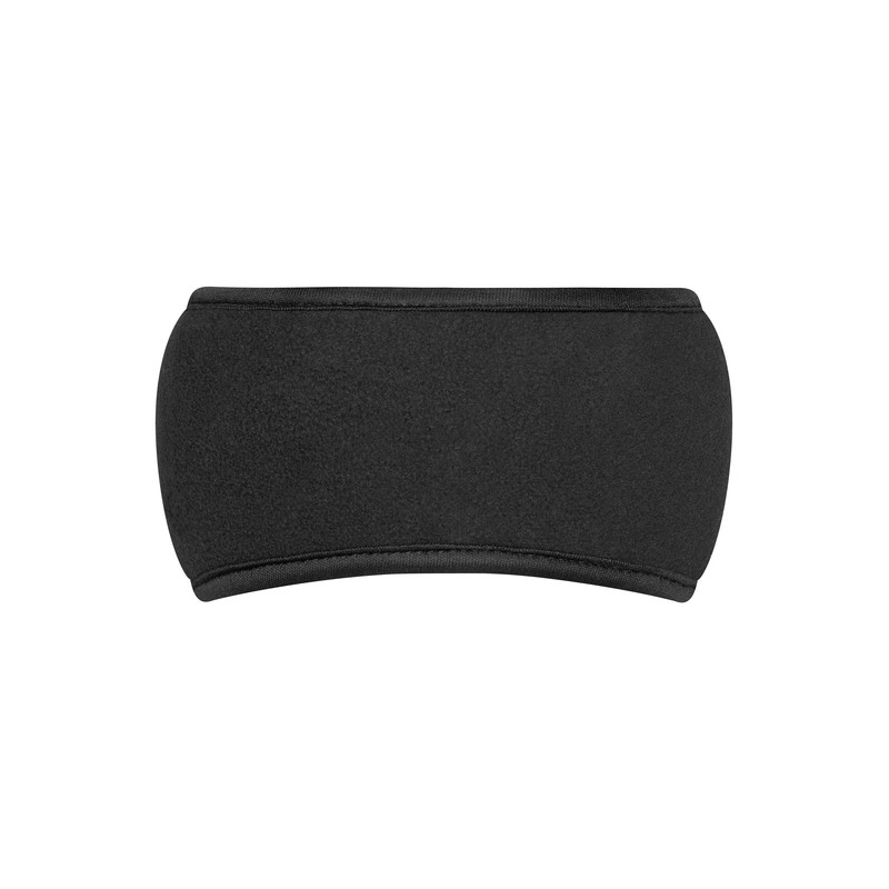 Warm microfleece headband with wide ear part and Thinsulate™ interlining