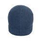 Microfleece cap with decorative flat seams