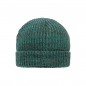 Melange beanie with brim