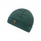 Melange beanie with brim