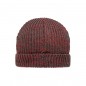 Melange beanie with brim