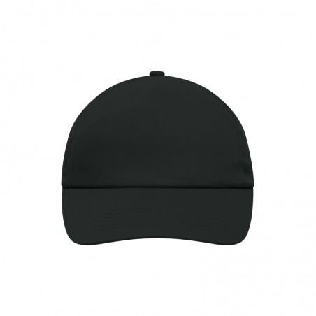 Promo cap with flap-lamination in front panel