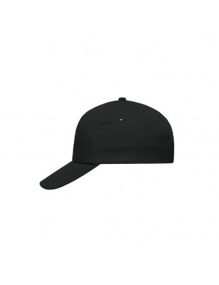 Promo cap with flap-lamination in front panel