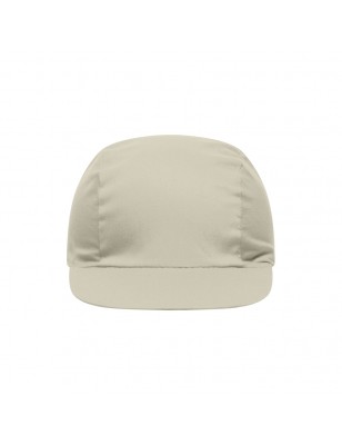 Promo cap with vertical panel and elastic band